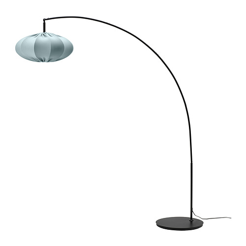 REGNSKUR/SKAFTET, floor lamp, arched