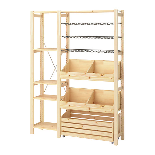 IVAR, shelving combination