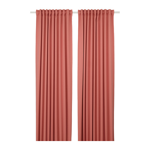 MAJGULL, room darkening curtains, 1 pair