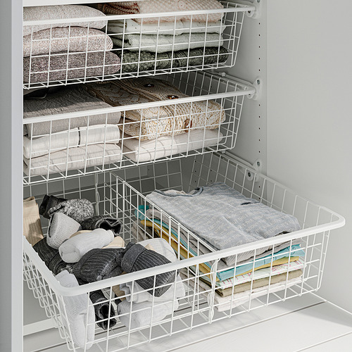 ALTARLIDEN, wire basket with pull-out rail