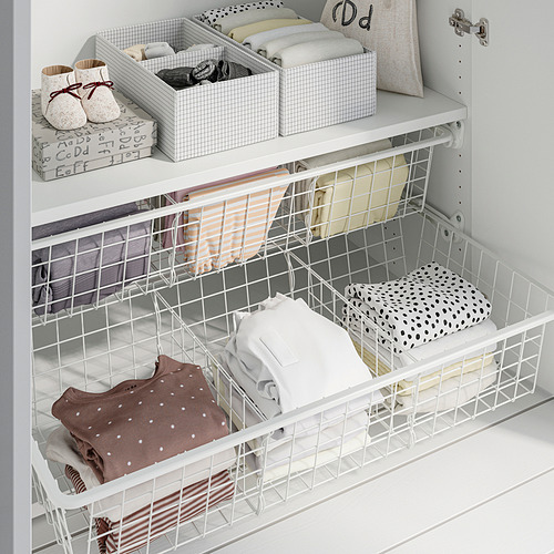 ALTARLIDEN, wire basket with pull-out rail