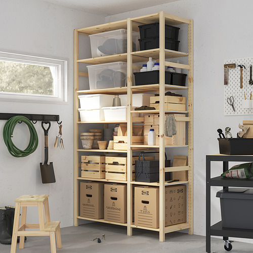 IVAR, 2 sections/shelves