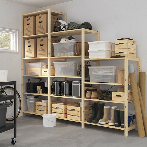 IVAR, 3 sections/shelves