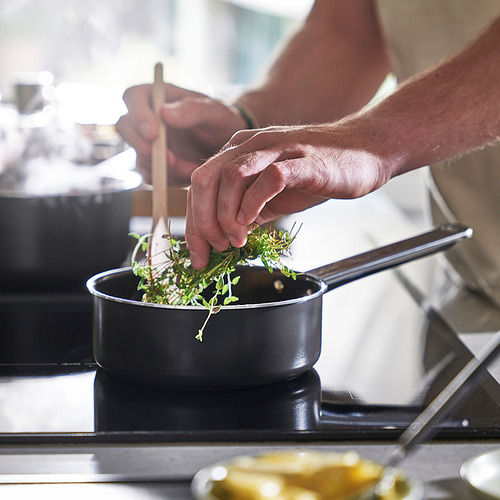 GULDÖRING, saucepan with lid