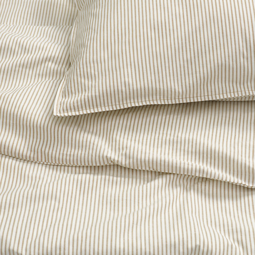 SOLFIBBLA, duvet cover and 2 pillowcases