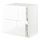 METOD/MAXIMERA, base cab f hob/int extractor w drw
