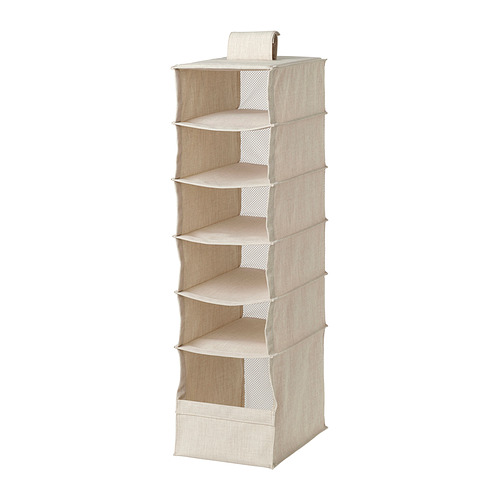 PURRPINGLA, hanging storage w 6 compartments