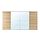 SKYTTA/MEHAMN/AULI, sliding door combination