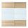 SKYTTA/MEHAMN/AULI, sliding door combination