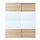 SKYTTA/MEHAMN/AULI, sliding door combination
