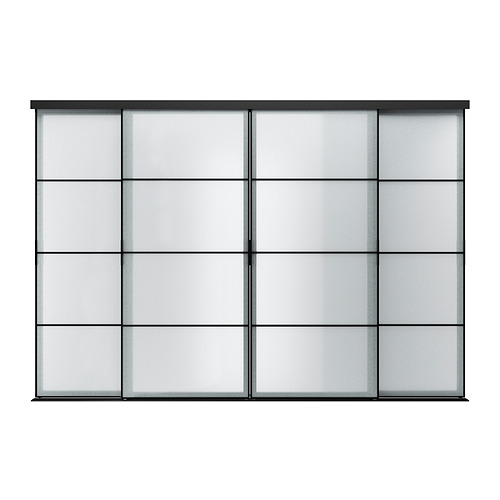SKYTTA/SVARTISDAL, sliding door combination