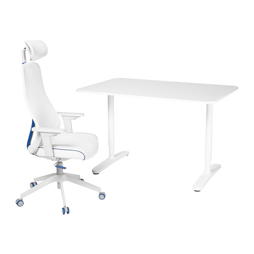 BEKANT/MATCHSPEL desk and chair