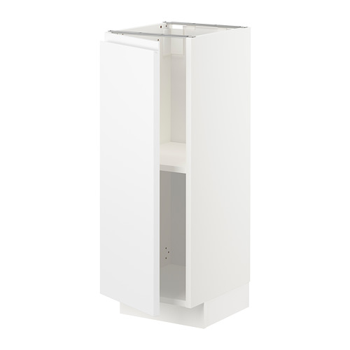 METOD base cabinet with shelves