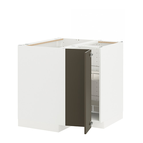 METOD corner base cabinet with carousel
