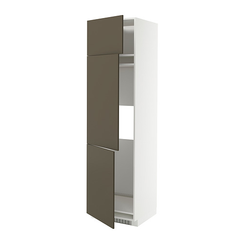 METOD high cab f fridge/freezer w 3 doors