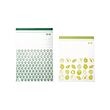 Patterned/green