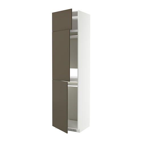 METOD high cab f fridge/freezer w 3 doors