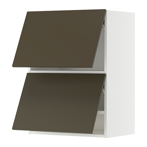 METOD wall cabinet horizontal w 2 doors