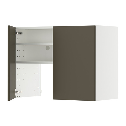 METOD wall cb f extr hood w shlf/door