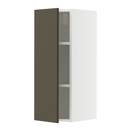 METOD wall cabinet with shelves