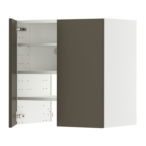 METOD wall cb f extr hood w shlf/door