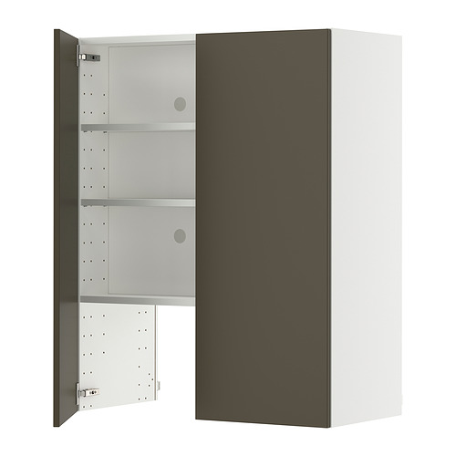 METOD wall cb f extr hood w shlf/door