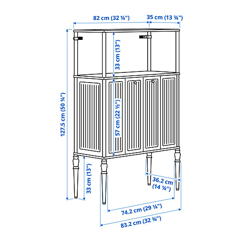 SÅGMÄSTARE hirsla, samsetning
