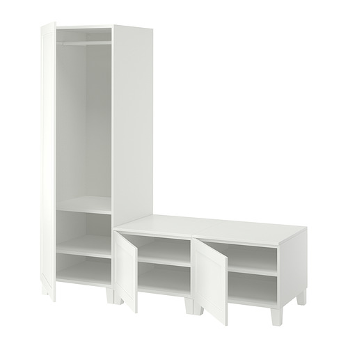 PLATSA, wardrobe with 3 doors