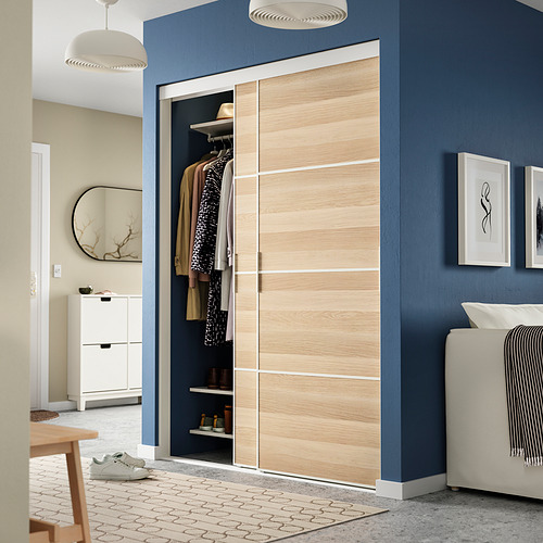 SKYTTA/MEHAMN, sliding door combination
