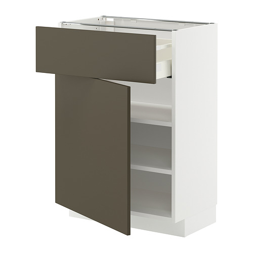 METOD/MAXIMERA base cabinet with drawer/door