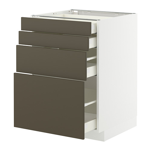 METOD/MAXIMERA base cab 4 frnts/4 drawers