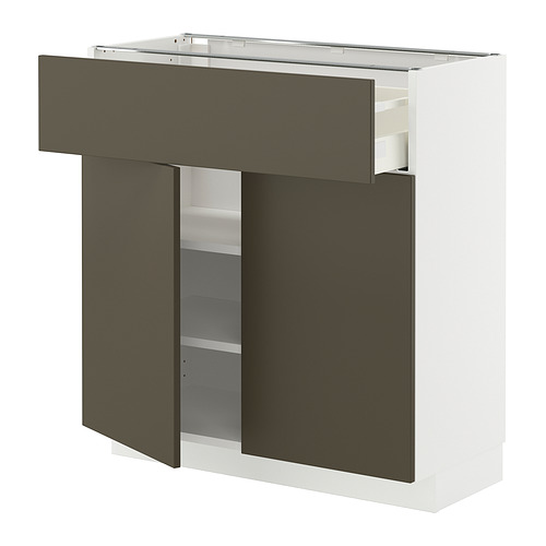 METOD/MAXIMERA base cabinet with drawer/2 doors