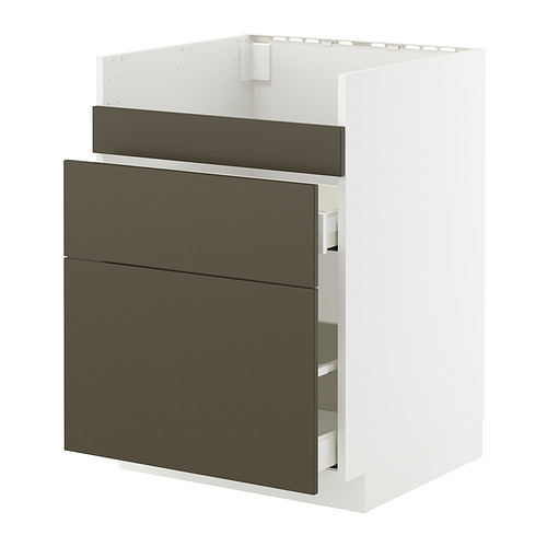 METOD/MAXIMERA base cb f HAVSEN snk/3 frnts/2 drws