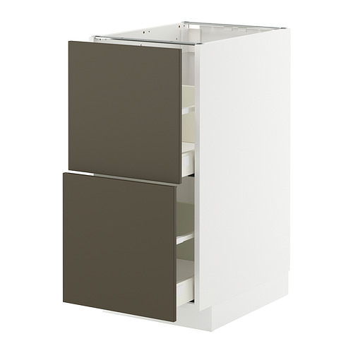 METOD/MAXIMERA base cb 2 fronts/2 high drawers