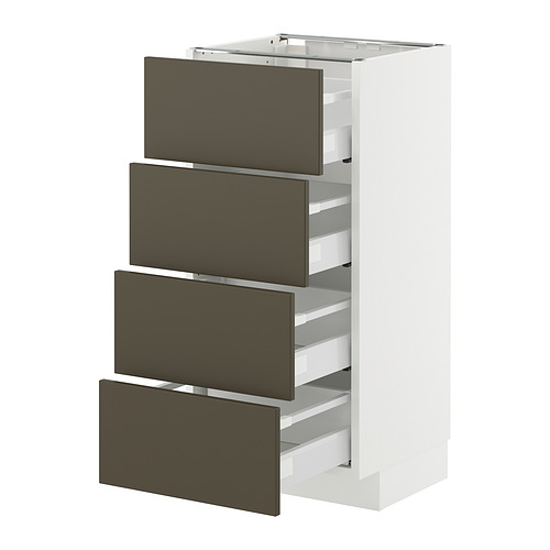 METOD/MAXIMERA base cab 4 frnts/4 drawers
