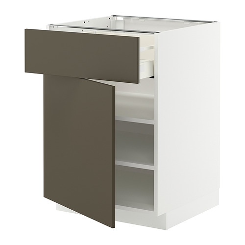 METOD/MAXIMERA base cabinet with drawer/door