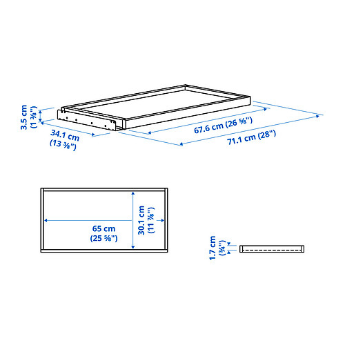 KOMPLEMENT pull-out tray