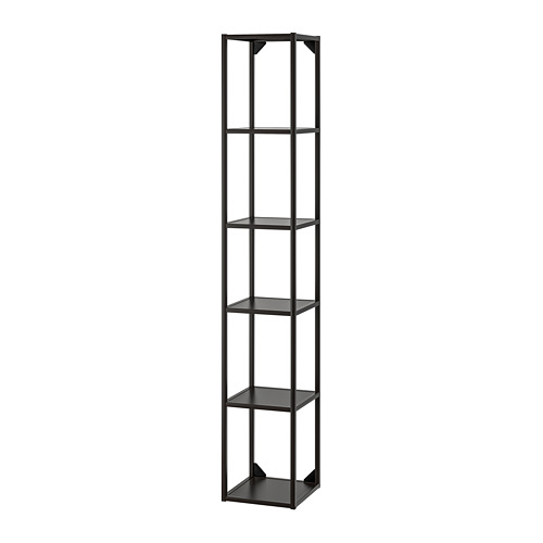 ENHET, high fr w shelves