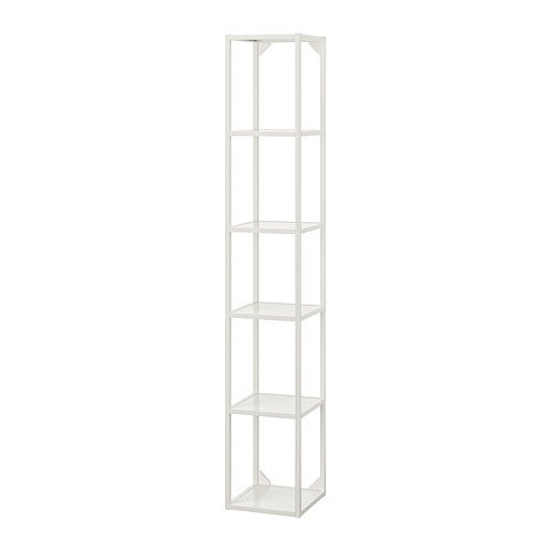 ENHET, high fr w shelves