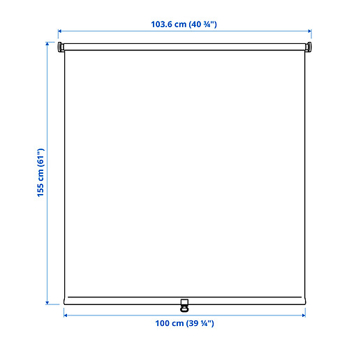 FÖNSTERBLAD block-out roller blind