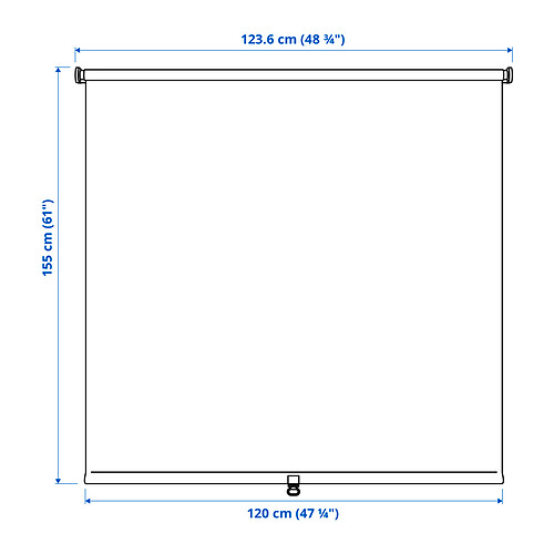 FÖNSTERBLAD block-out roller blind