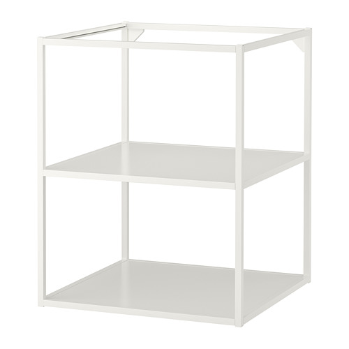 ENHET, base fr w shelves