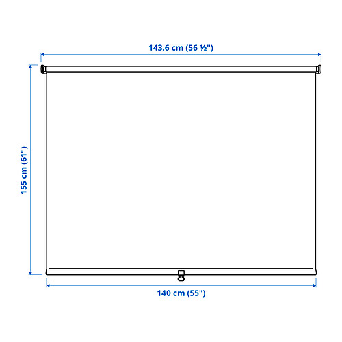 FÖNSTERBLAD block-out roller blind