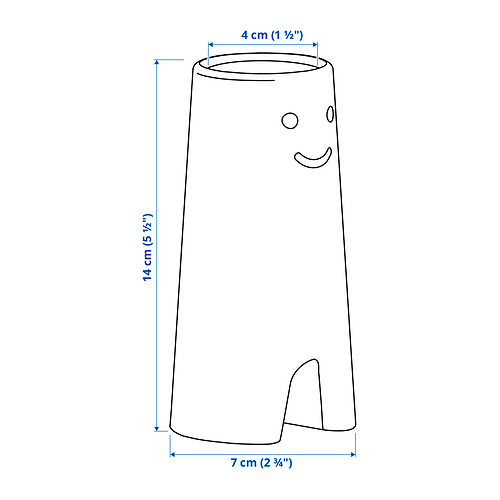 FRÖVÄXT vase