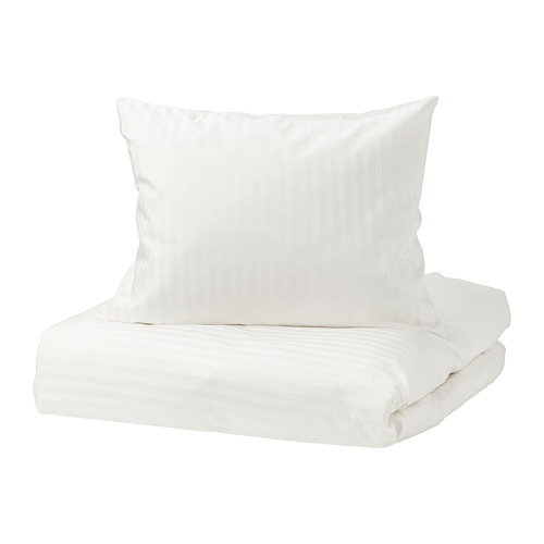 NATTJASMIN duvet cover and 2 pillowcases