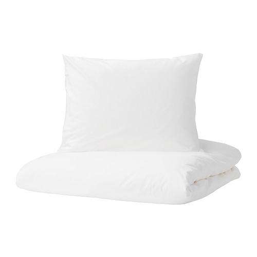 DVALA duvet cover and pillowcase