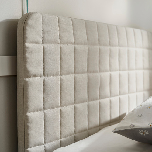 SLÄKT, headboard with cover