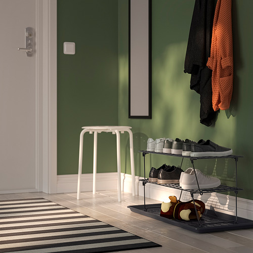 GREJIG/BAGGMUCK, hallway furniture, set of 3