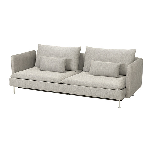 SÖDERHAMN þriggja sæta svefnsófi