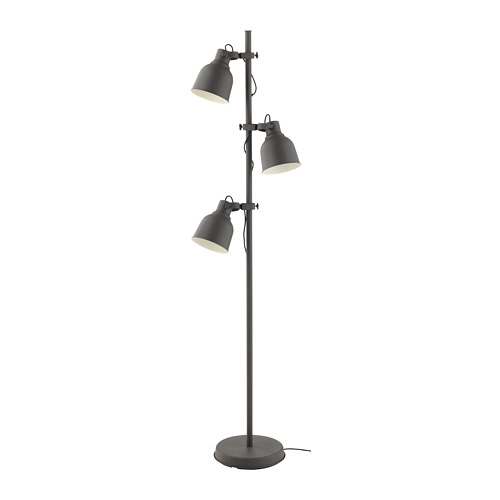 HEKTAR, floor lamp with 3-spot